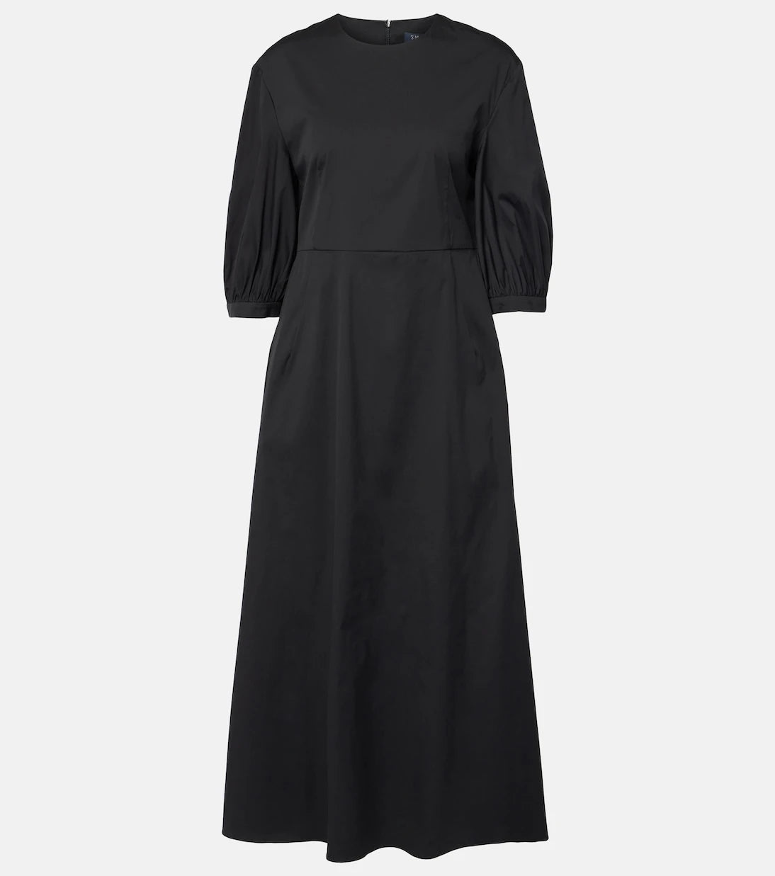 'S Max Mara - فستان كليا ميدي من البوبلين المخلوط بالقطن