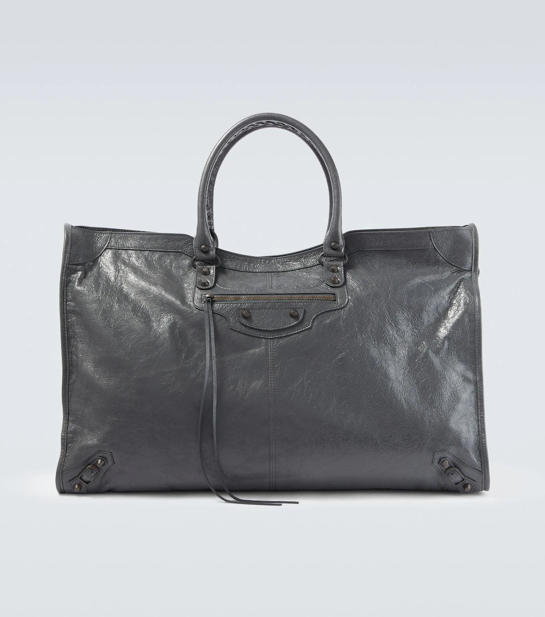 Balenciaga - حقيبة دفل Le City من الجلد