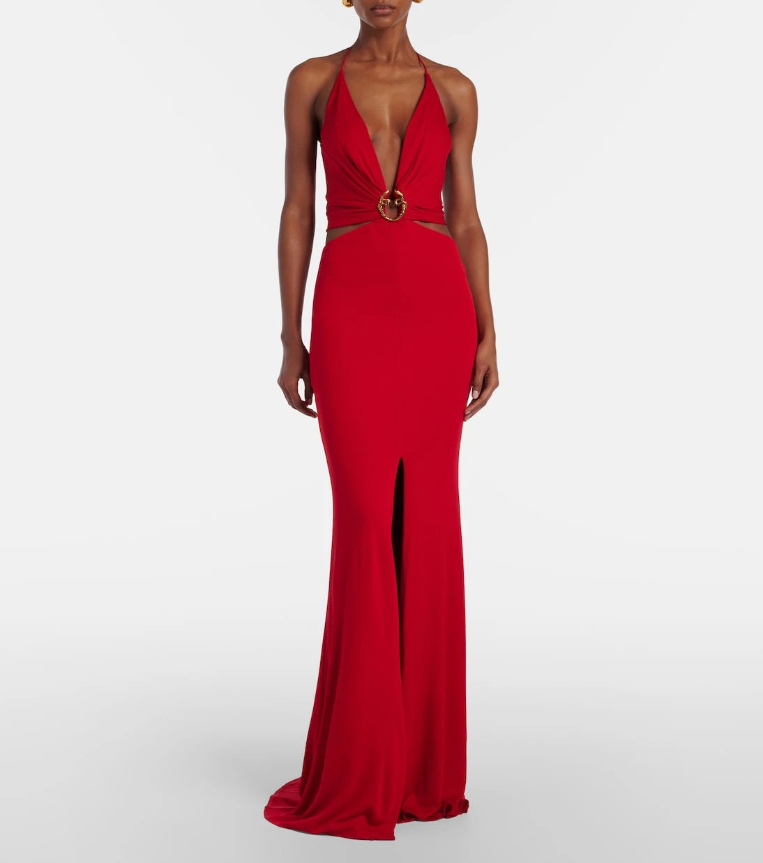 Roberto Cavalli - Open-back gown
