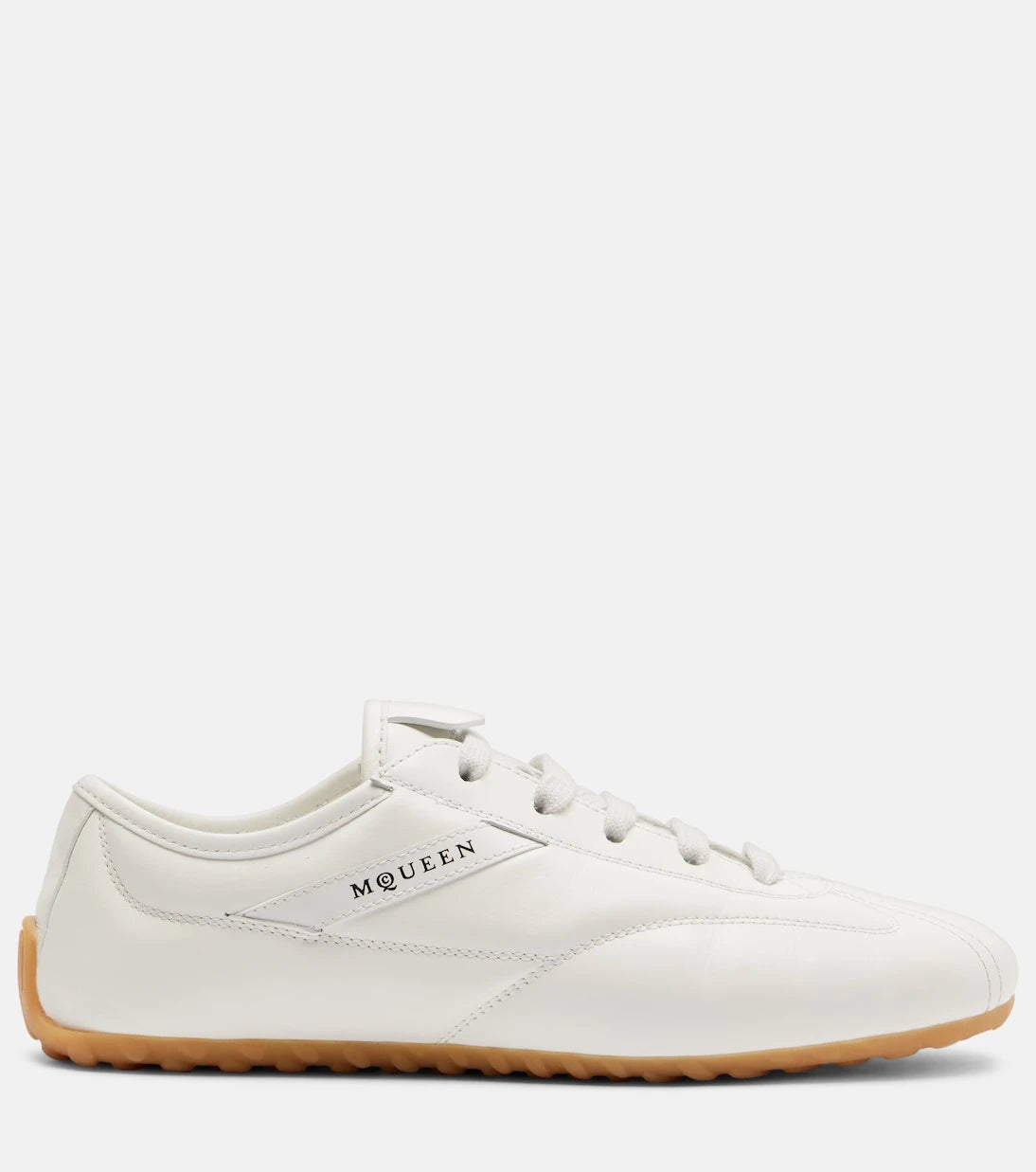 McQueen - Boxe leather sneakers
