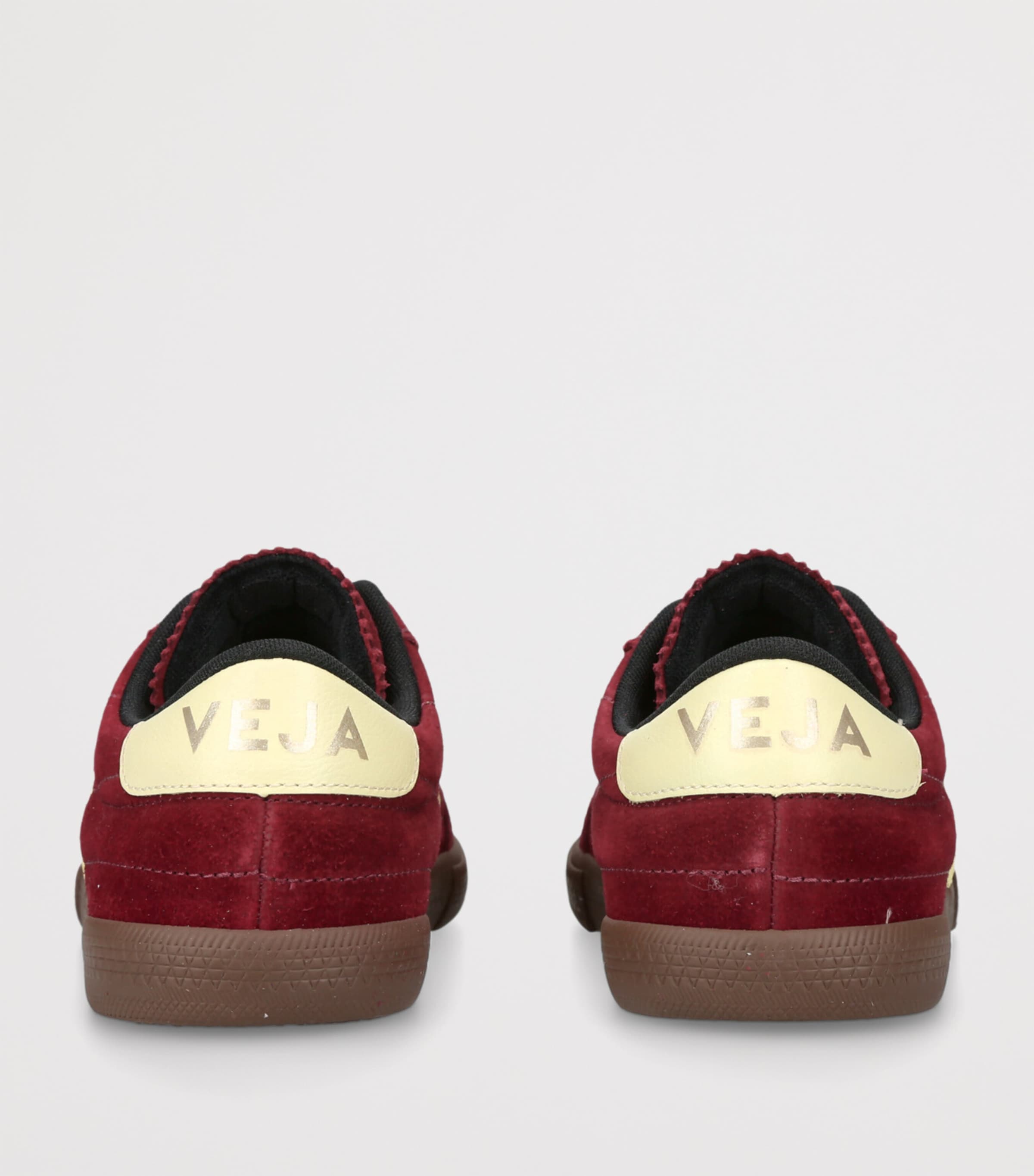 Burgundy Suede Panenka Sneakers