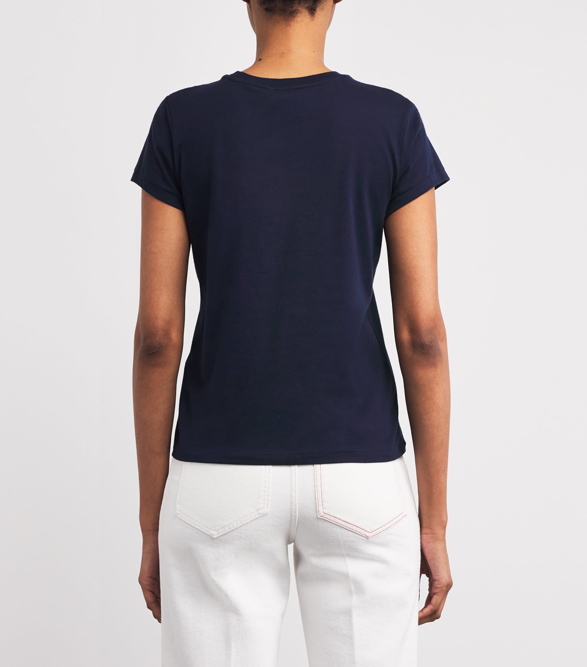 Navy Cotton Polo Pony T-Shirt