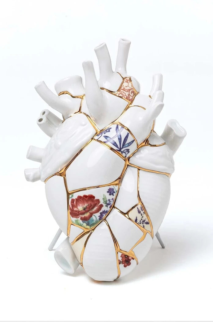 Декоративна ваза Seletti Love in Bloom Kintsugi