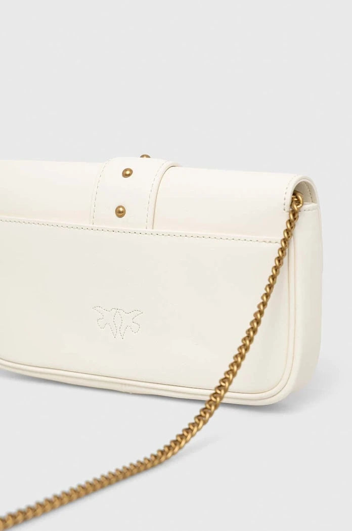 Pinko чанта crossbody дамска от кожа