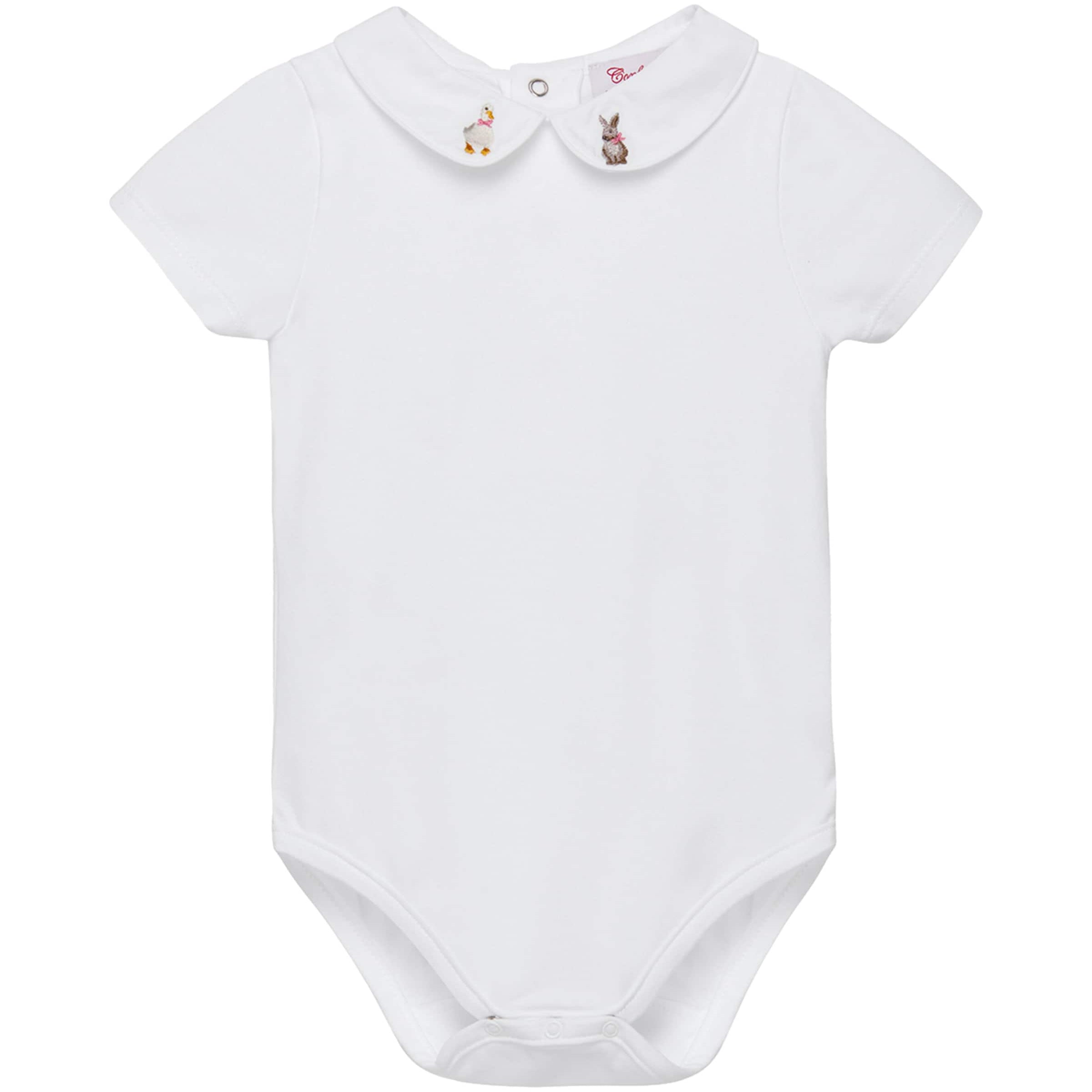 Embroidered Duck and Bunny Bodysuit (3-24 Months)