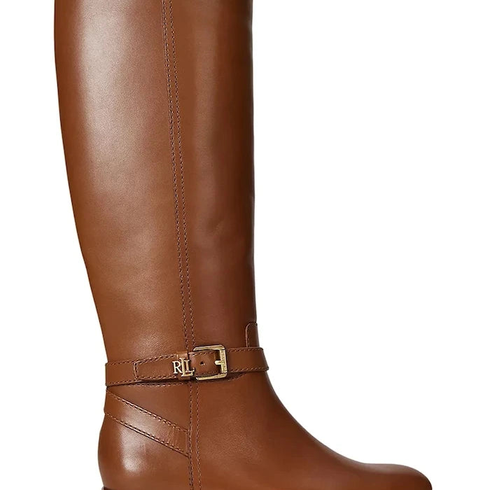 Кожени ботуши Lauren Ralph Lauren Brooke Tll 2