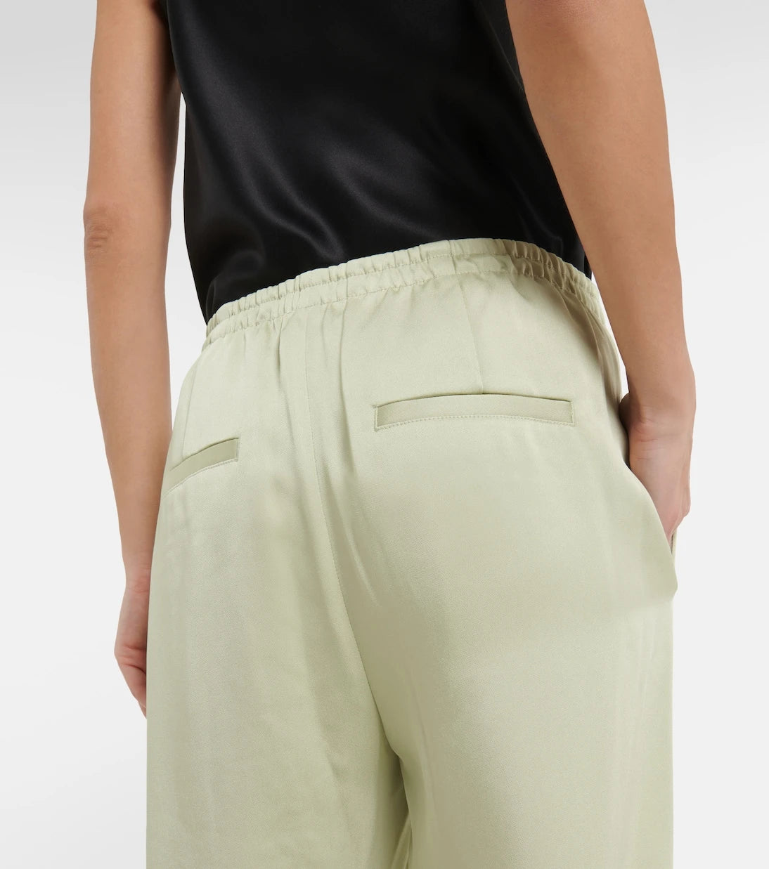 Vince - Wide-leg satin pants
