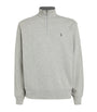 Polo Ralph Lauren Grey Quarter-Zip Sweatshirt