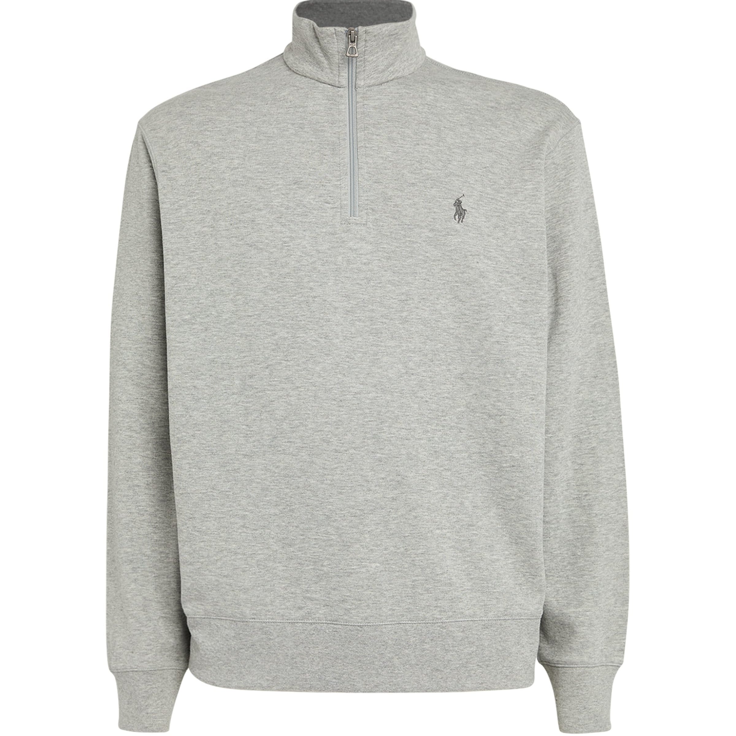 Polo Ralph Lauren Grey Quarter-Zip Sweatshirt