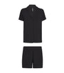 Skims Black Soft Lounge Short Pyjamas