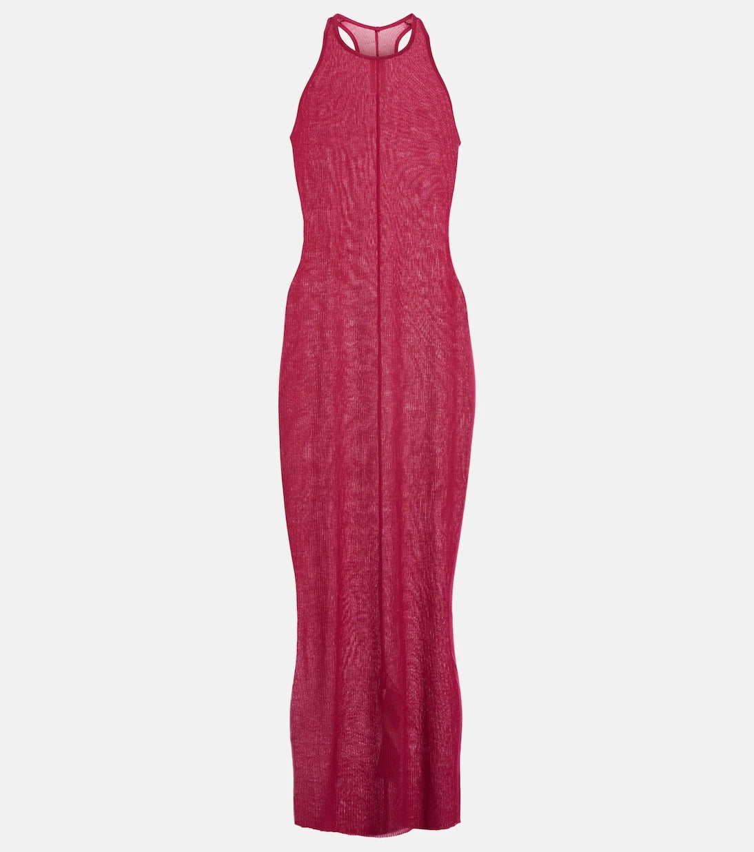 Rick Owens - Printed sheer midi dress
