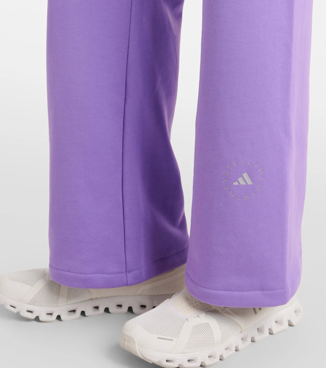 Adidas by Stella McCartney - Logo cotton sweatpants