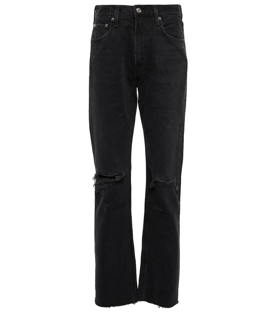 Agolde - Cherie high-rise straight jeans