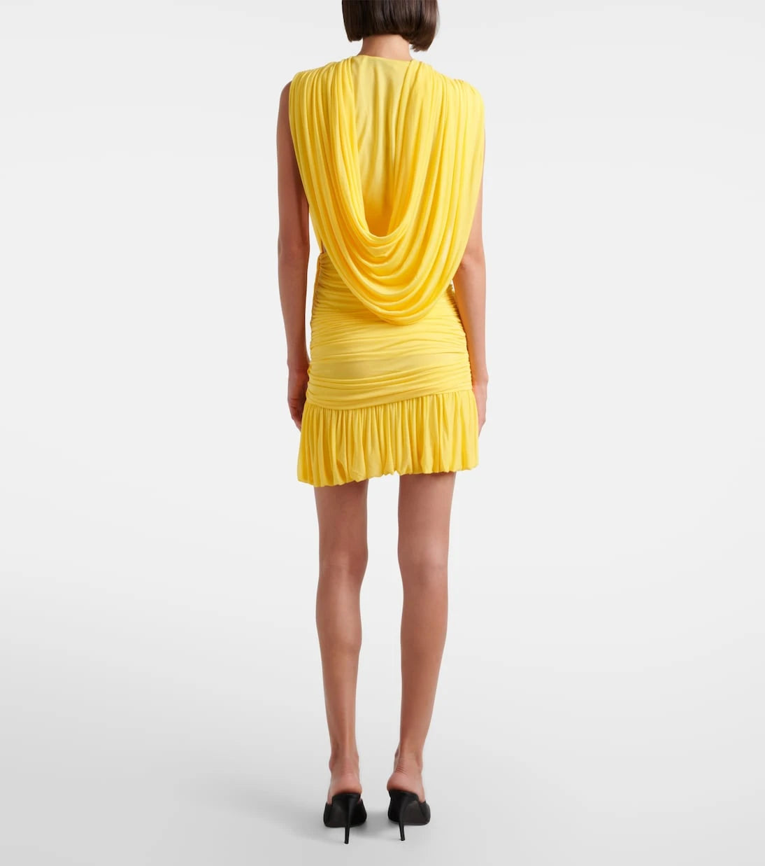 Christopher Esber - Draped jersey minidress