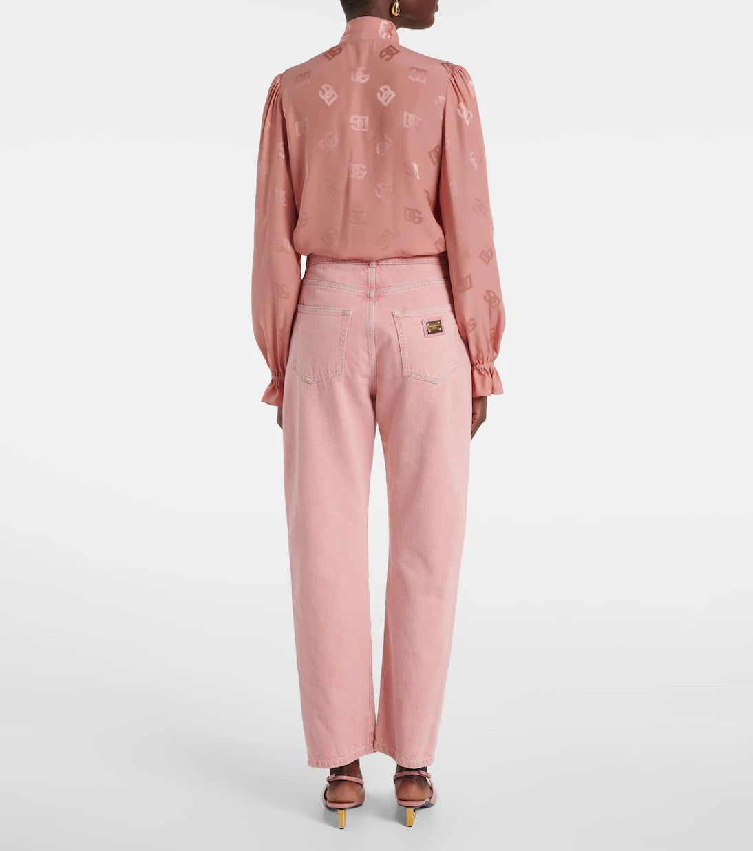 Dolce&Gabbana - Mid-rise straight leg jeans
