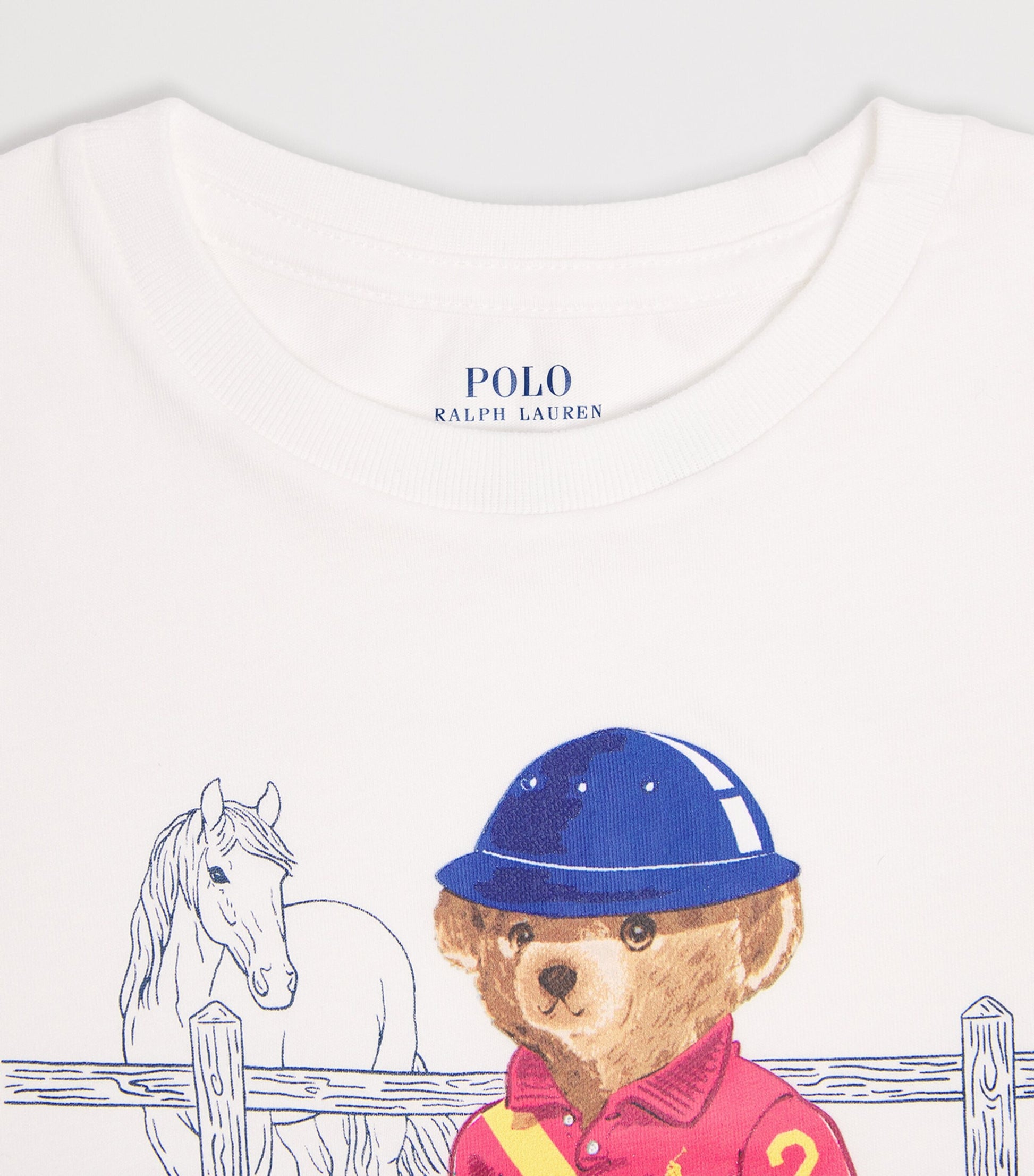 Ralph Lauren Kids Cotton Polo Bear T-Shirt (7-14 Years)