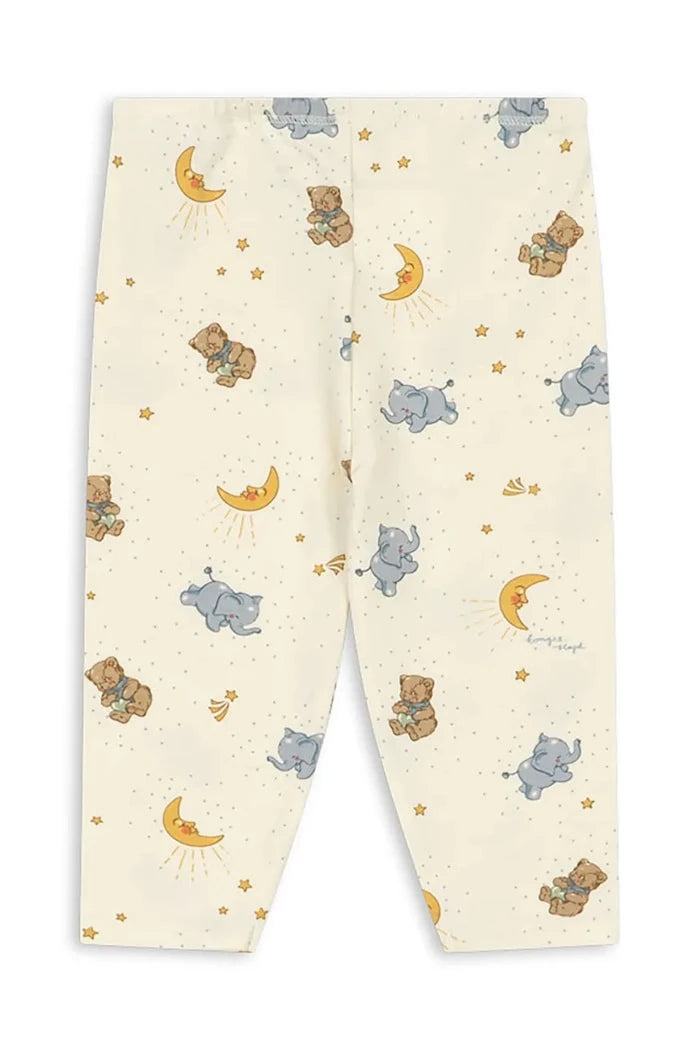 Konges Sløjd bebekler için pamuk ve elastan karışımlı BASIC PANTS GOTS