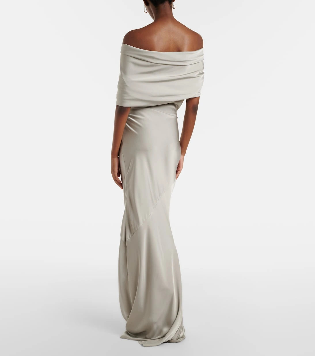 Entire Studios - Off-shoulder satin gown