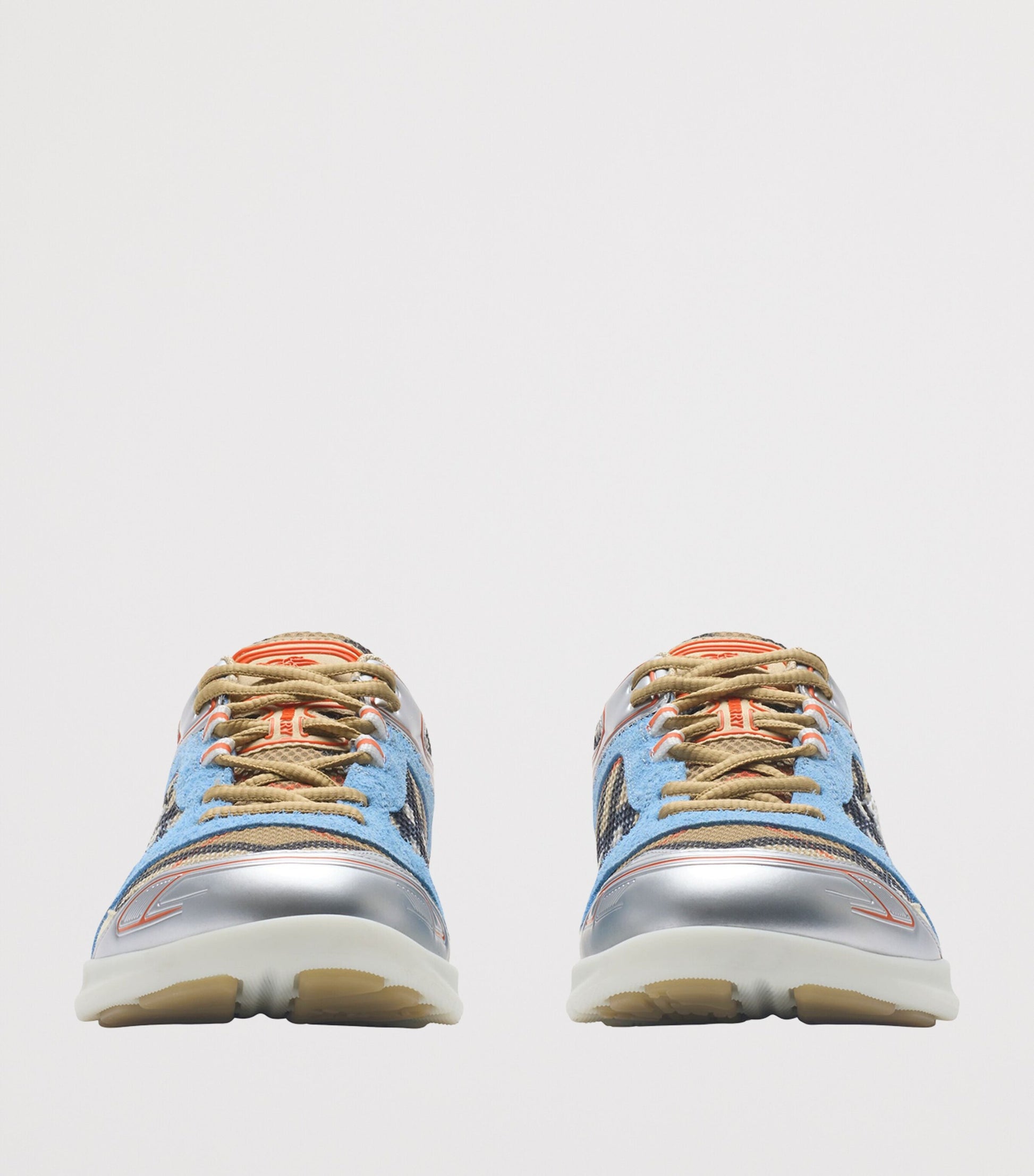 Burberry Leather Check Matrix Sneakers