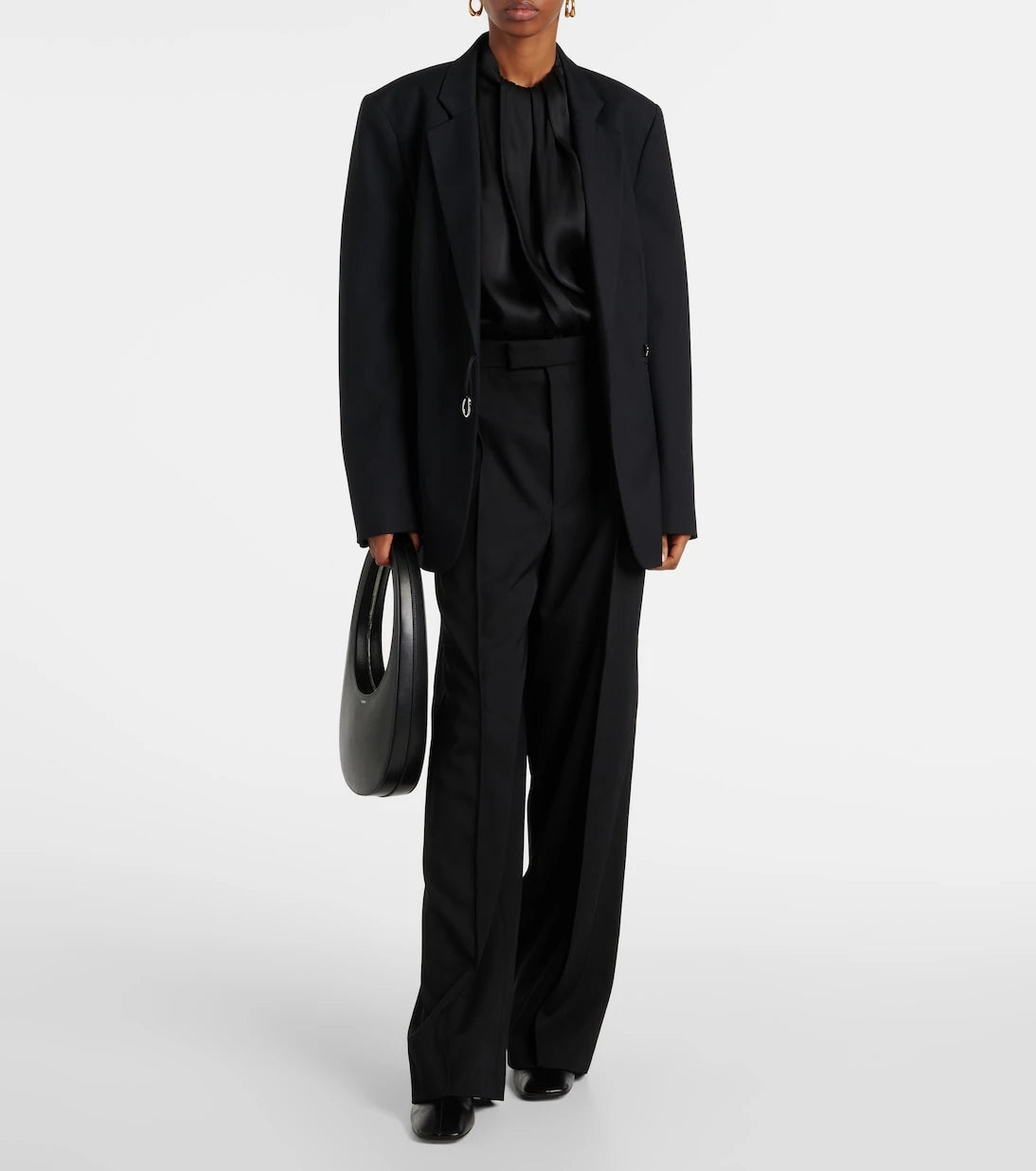 Wardrobe.NYC - x RHW Web wool wide-leg pants