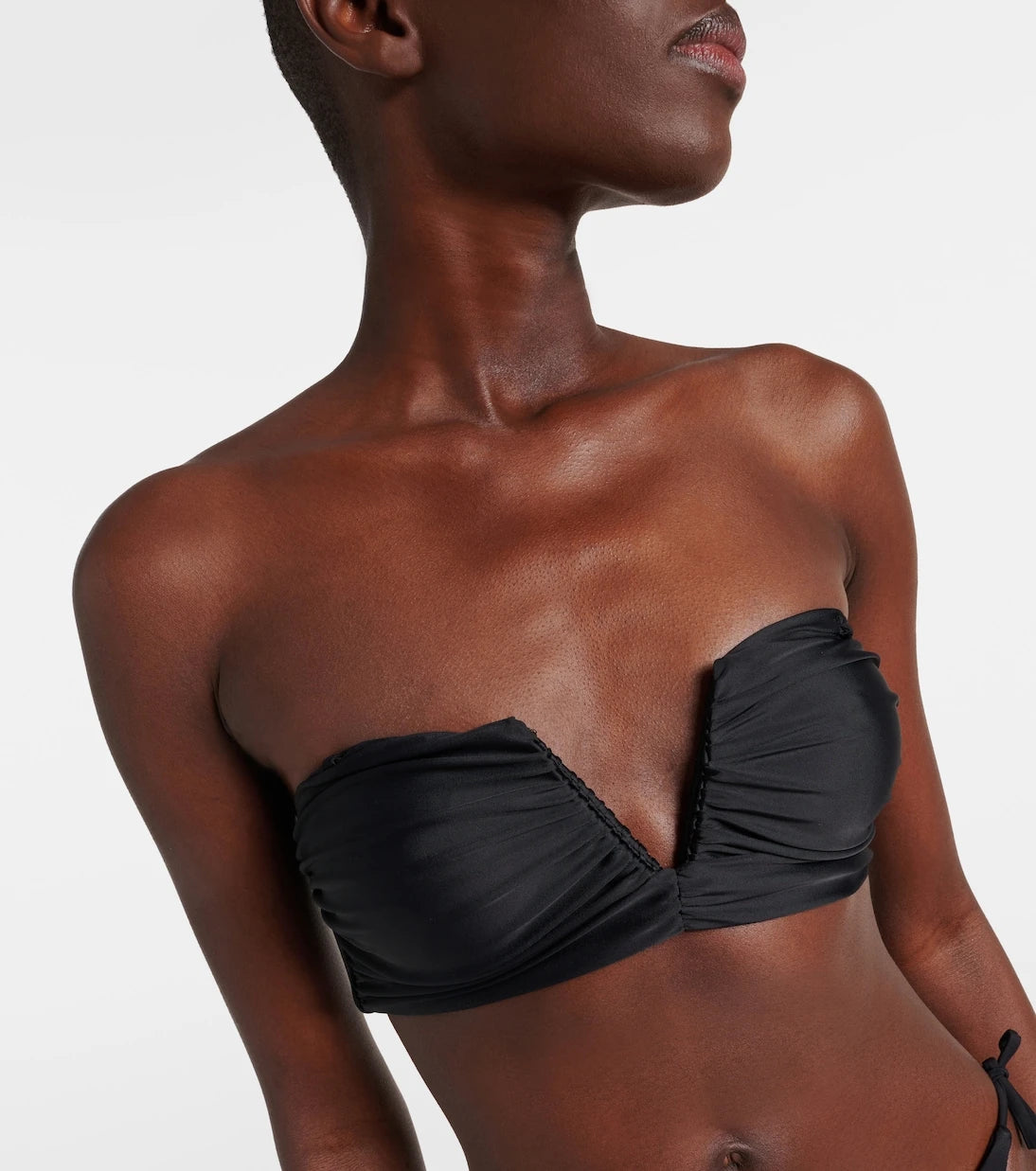 Jade Swim - توب بيكيني Calla بتصميم مزموم