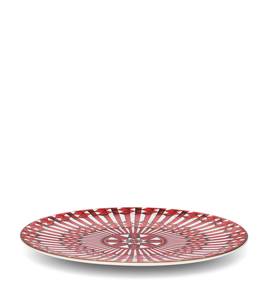 Baccarat Arcadia Red Bread Plate (16cm)
