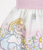 Monnalisa x Alice in Wonderland Cotton Skirt (3 Months - 3 Years)