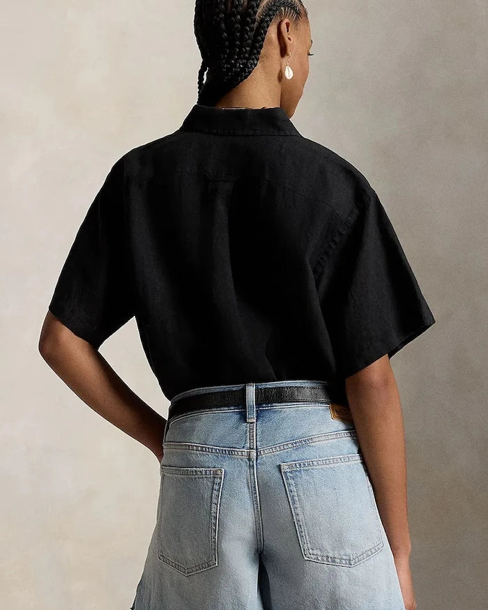 Polo Ralph Lauren Kadın Keten Gömlek