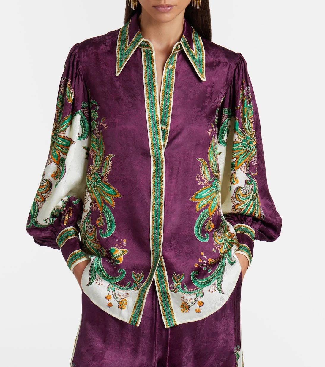 Alémais - Ruthie printed shirt