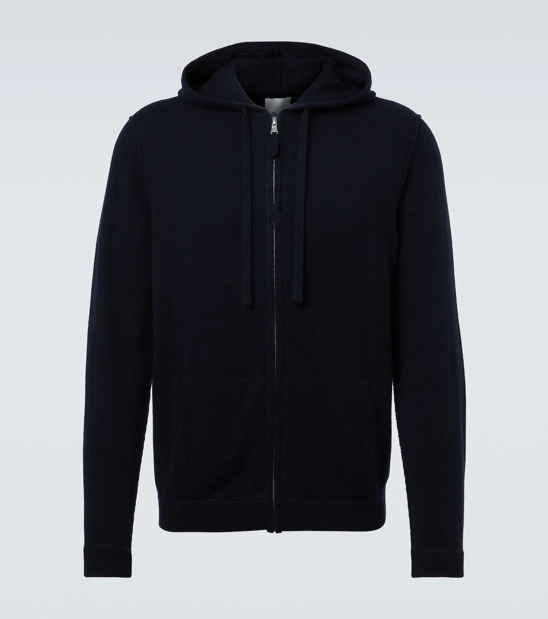Allude - Zip-up wool and cashmere hoodie