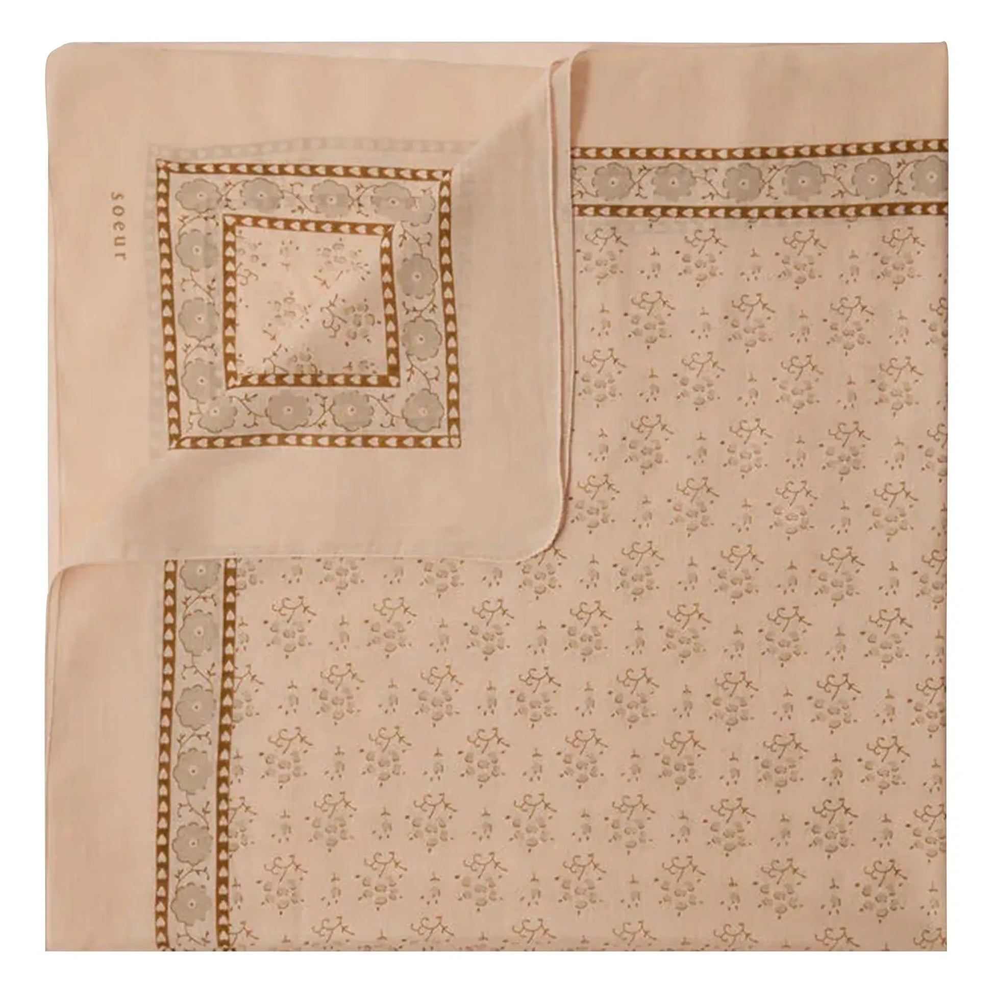 Soeur - Classic Cotton Scarf | Pink