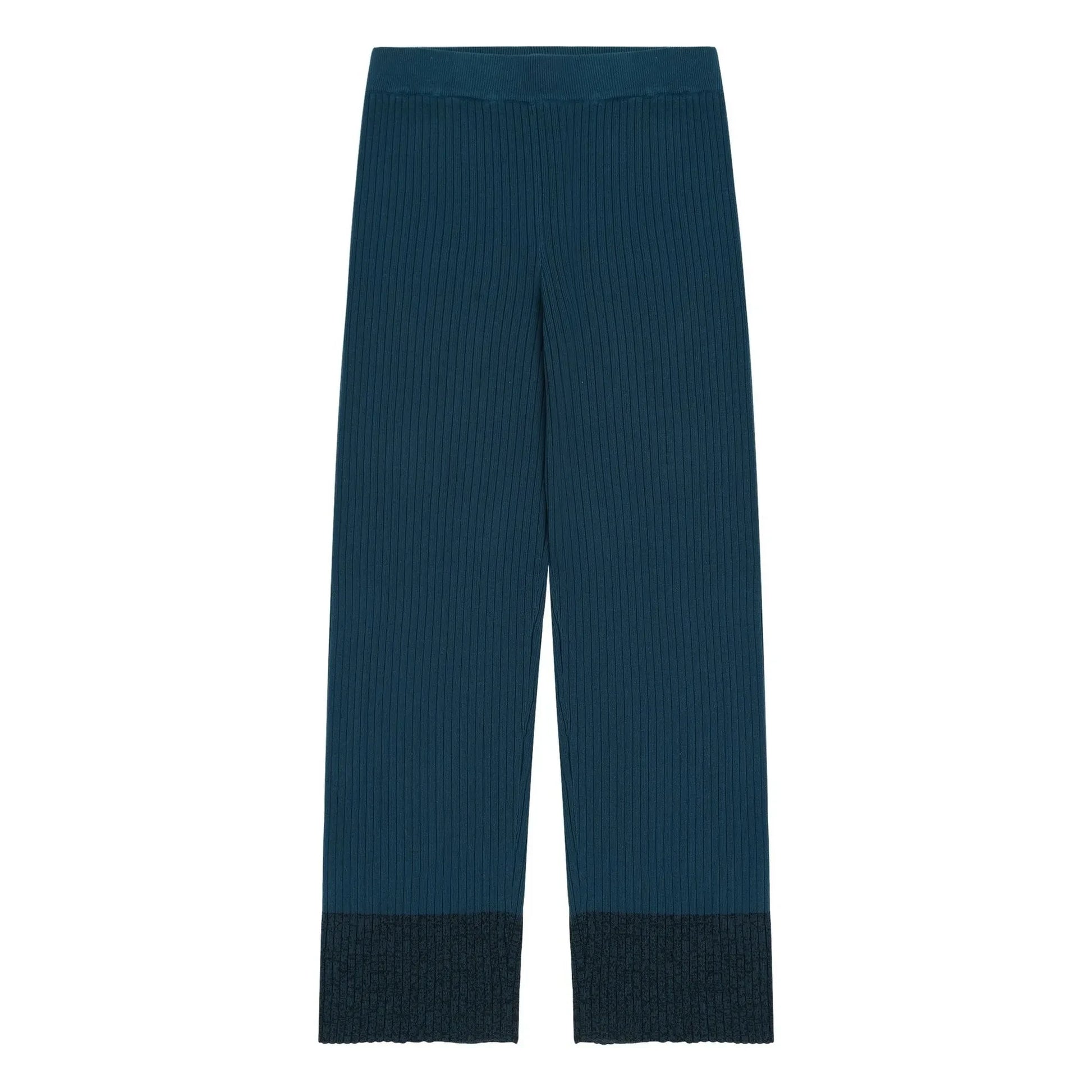 FUB - High Twist Rib pants | Blue