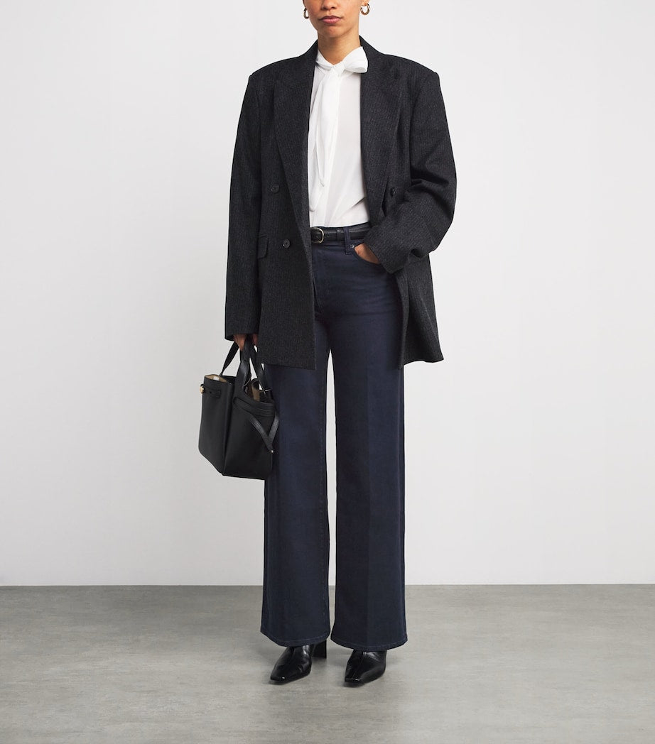 FRAME Le Slim Palazzo Wide-Leg Jeans