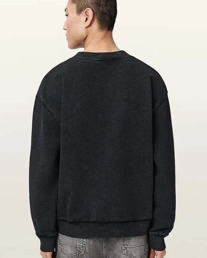 AllSaints erkek pamuklu sweatshirt DASH