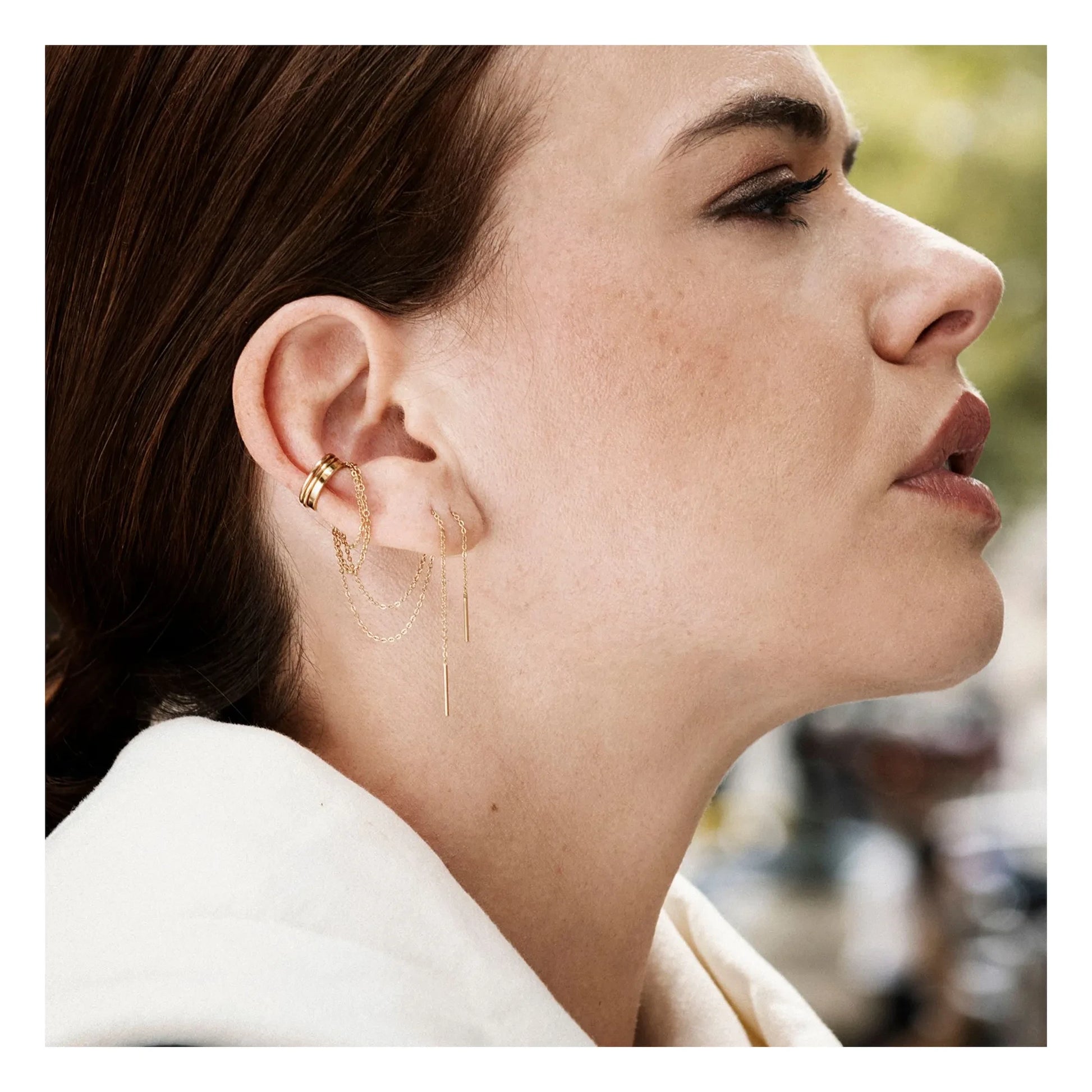April Please - Bijou d'Oreille Ferdinand | Gold