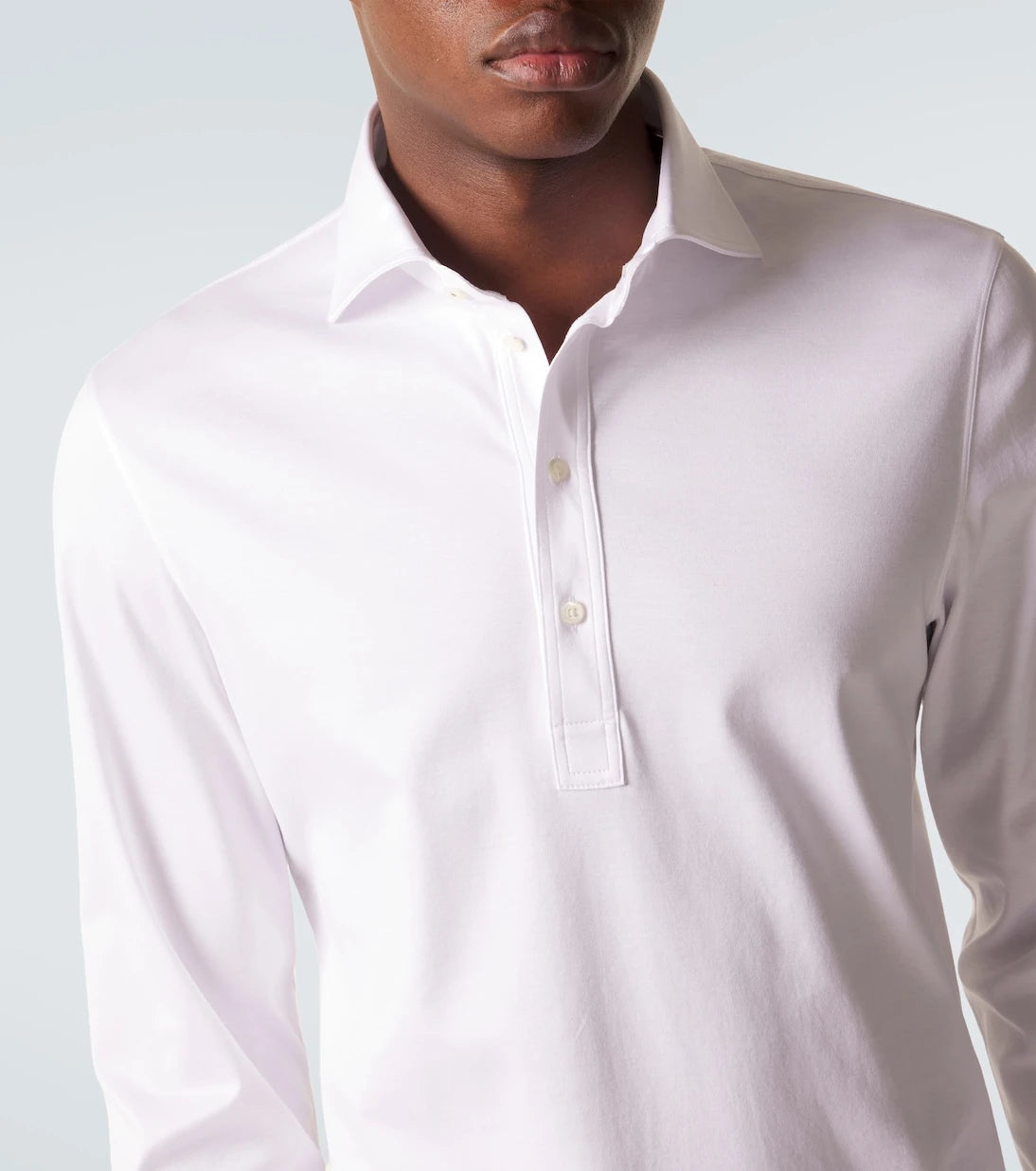Brunello Cucinelli - Cotton jersey polo shirt