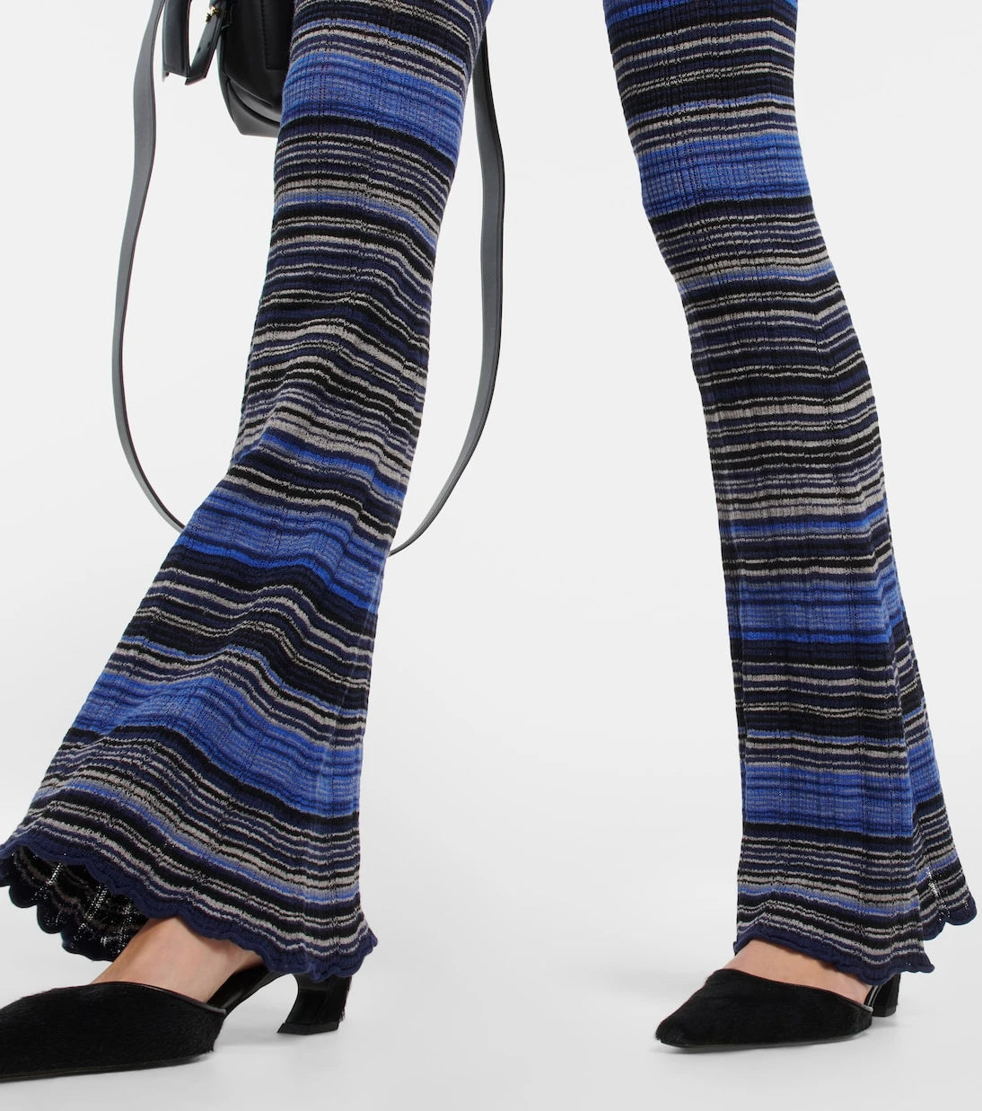 Acne Studios - Striped cotton-blend knit pants