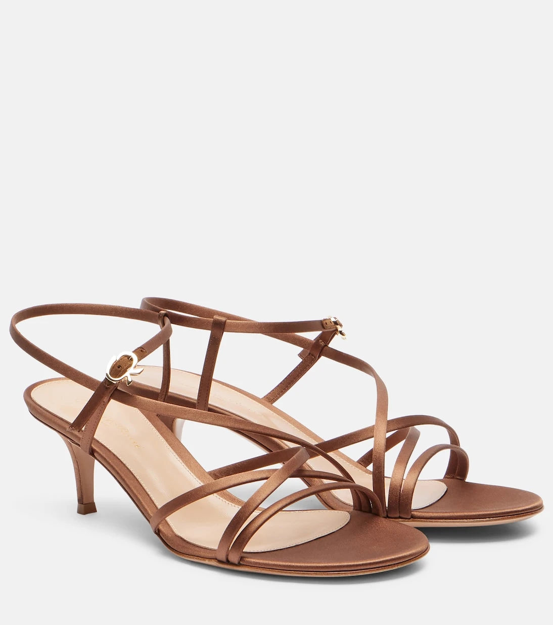 Gianvito Rossi - Satin sandals