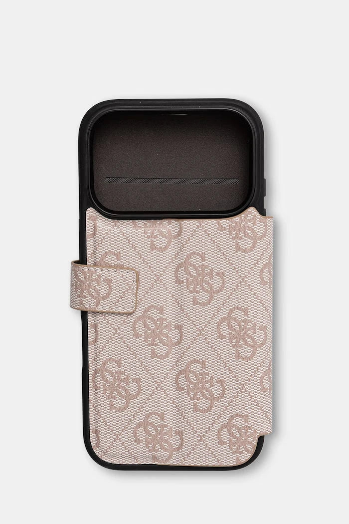 Guess кейс за телефон от имитация на кожа iPhone 17 Pro