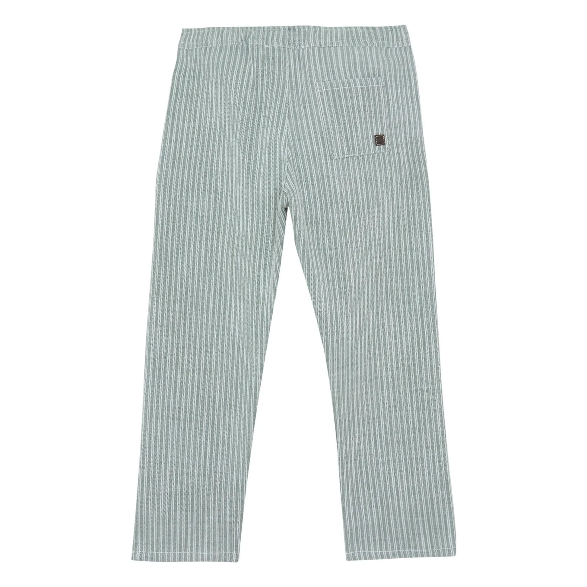 Tartine et Chocolat - Striped Pants | Celadon