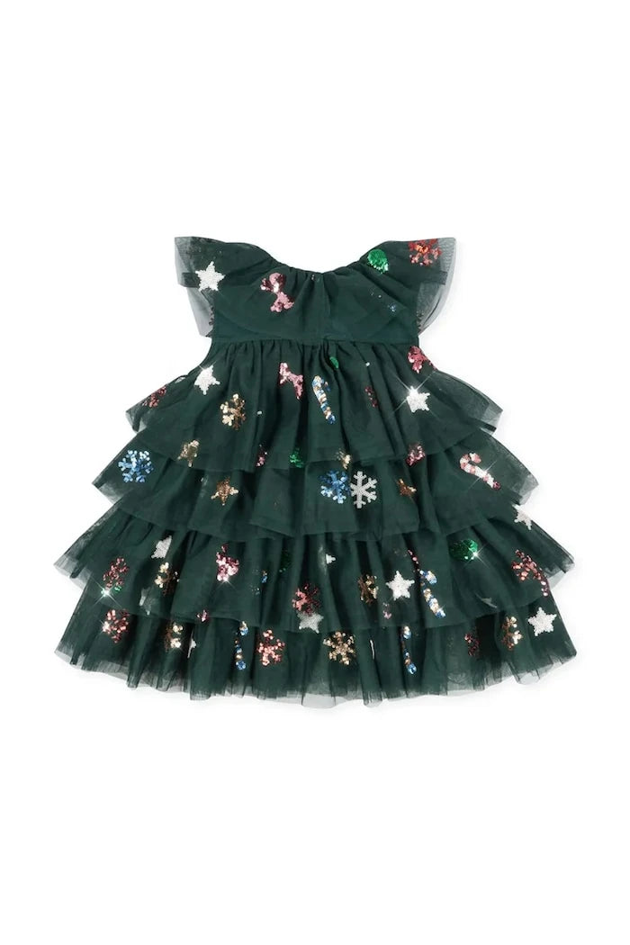 Детска рокля Konges Sløjd YVONNE CHRISTMAS DRESS