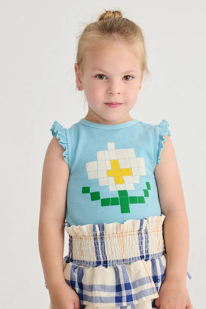 Bobo Choses Pixel Daisy Çocuk Pamuklu Üst