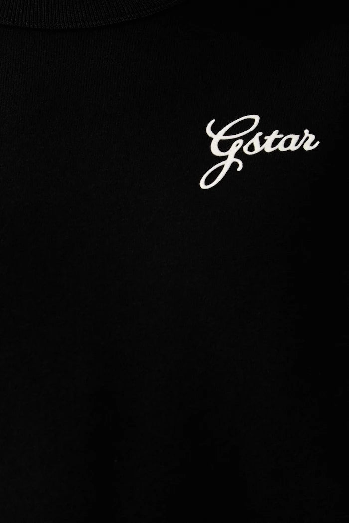 G-Star pamuklu erkek sweatshirt Script r sw