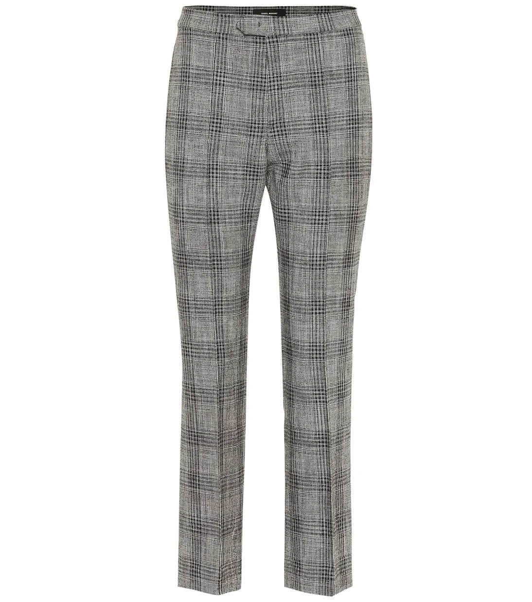 Isabel Marant - Derys checked cotton and wool pants