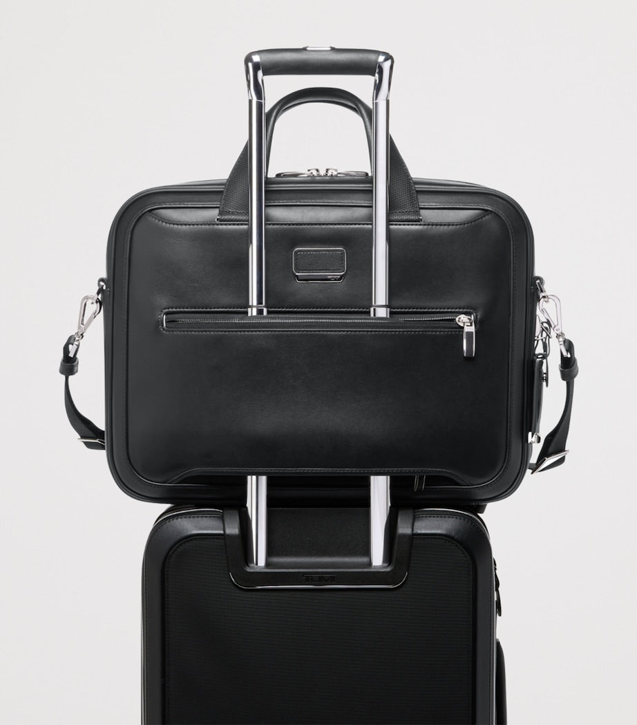 Tumi Leather Arrivé Hannover Slim Briefcase