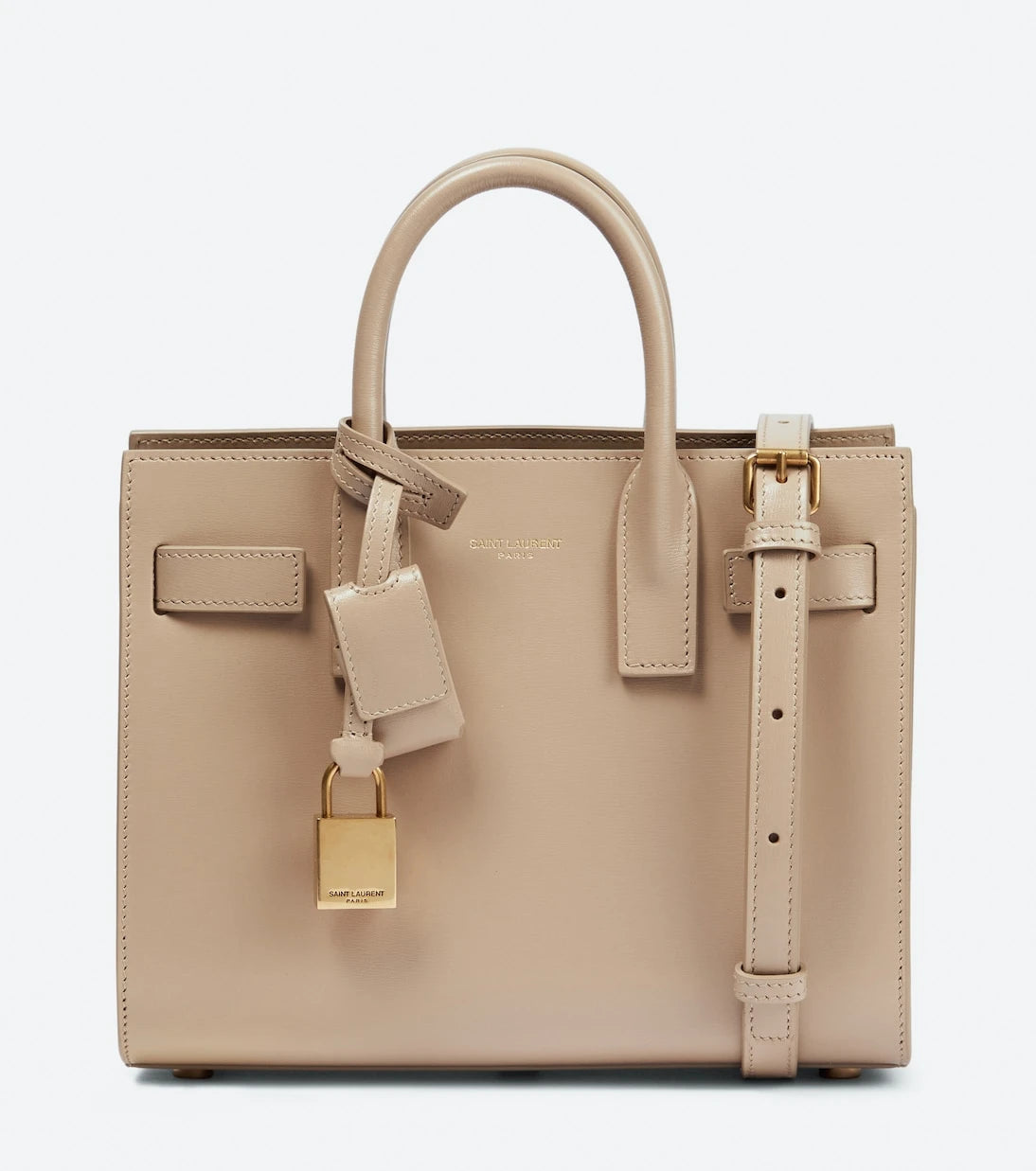 Saint Laurent - Sac De Jour Nano leather tote bag