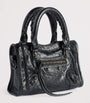 Black Nano Leather Le City Top-Handle Bag