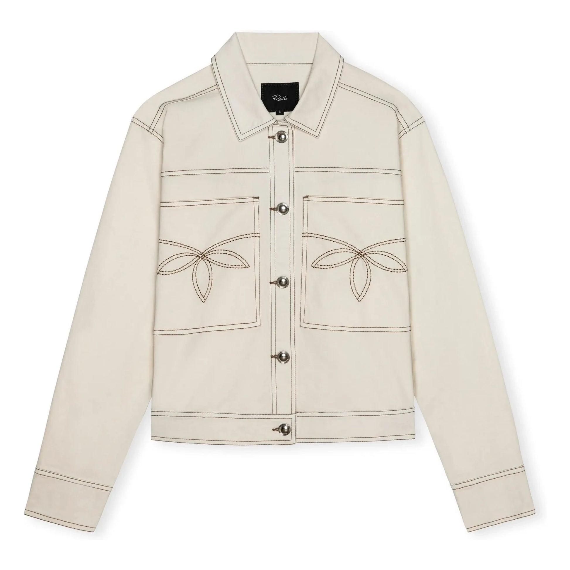 Rails - Briggs Embroidery Jacket | Ivory