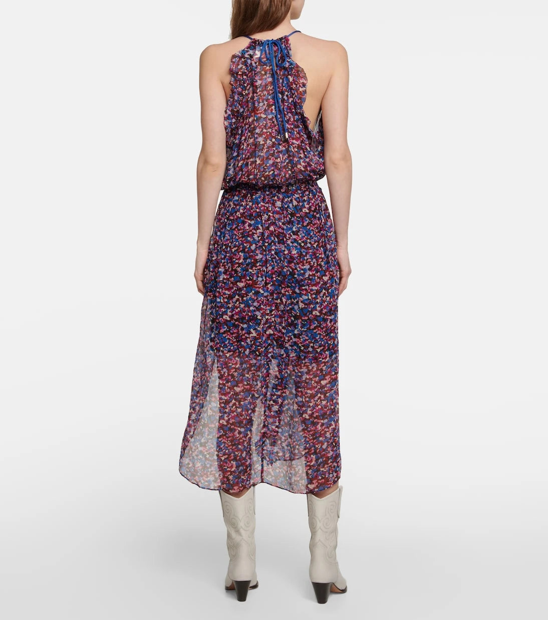 Marant Etoile - Fadelo printed chiffon maxi dress