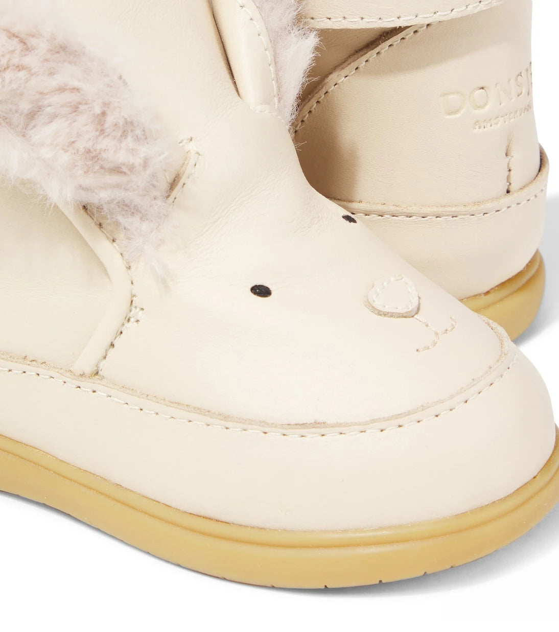 Donsje - Baby Dubu shearling-trimmed leather boots